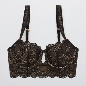 aerie Real Power Balconette Lightly Lined Bra